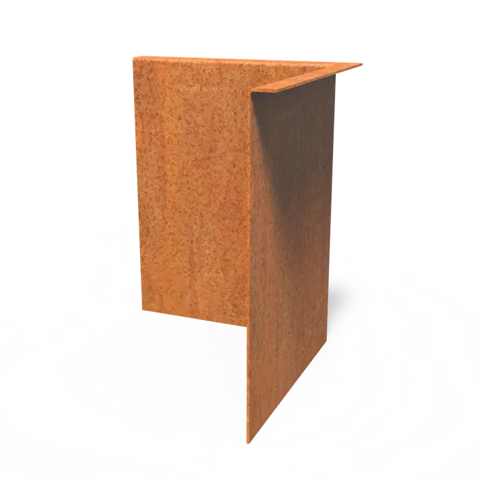 Obrzeże Corten narożne wew ZGK 300x300x390x3