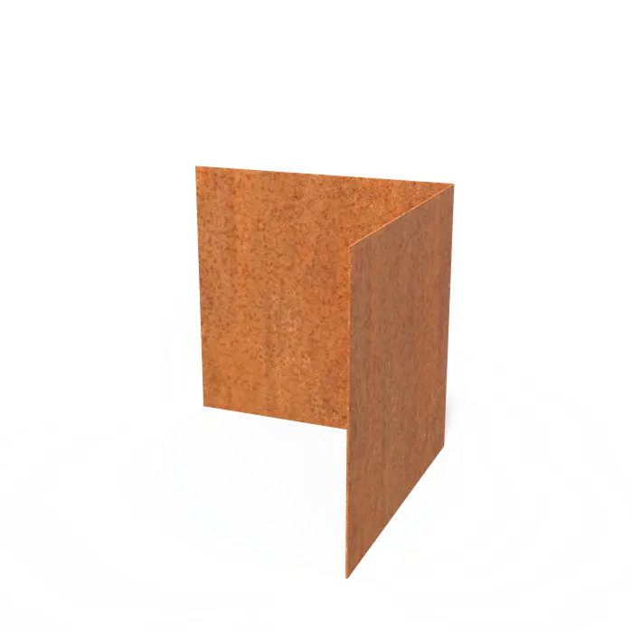 Obrzeże Corten narożne wew PGK 300x300x290x2