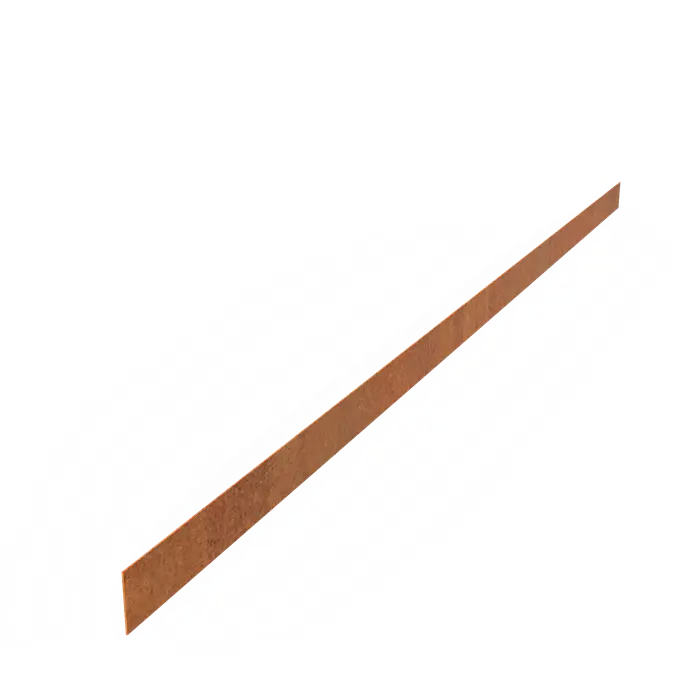 Obrzeże Corten proste PGK 2300x2x70 (20szt.)