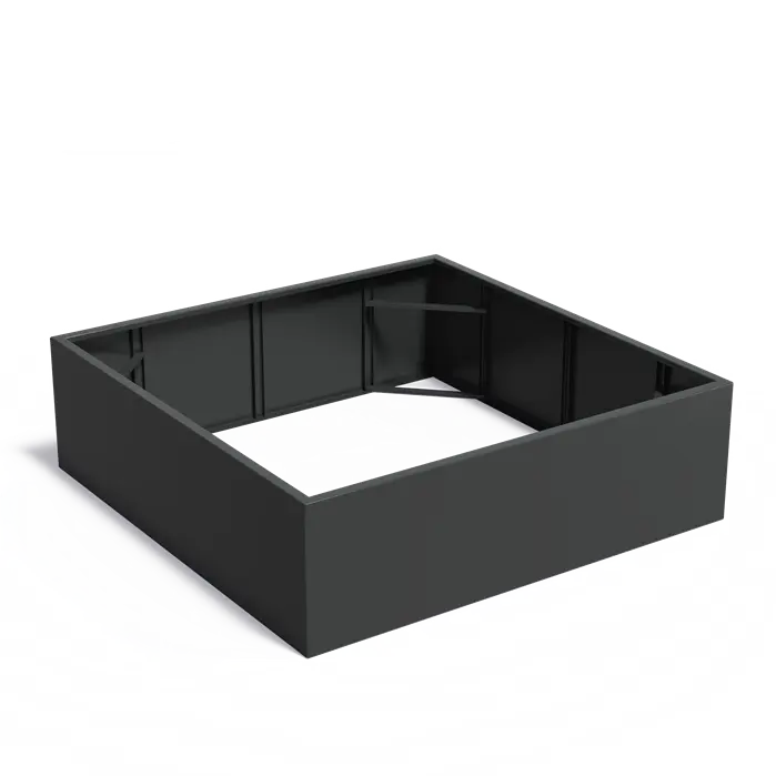 Donica CAREZZ bez dna ALU 2000x2000x600