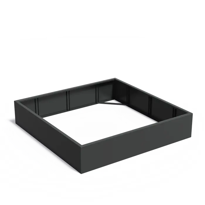 Donica CAREZZ bez dna ALU 2000x2000x400