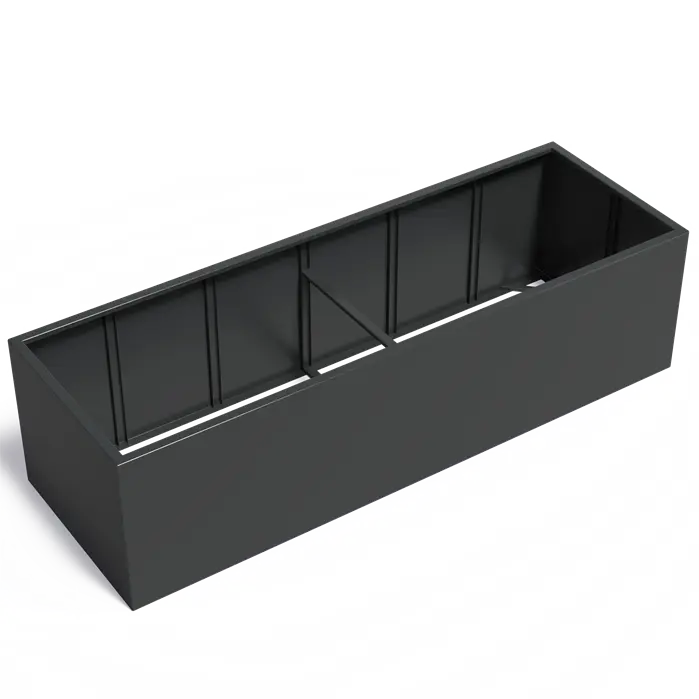 Donica CAREZZ bez dna ALU 3000x1000x800