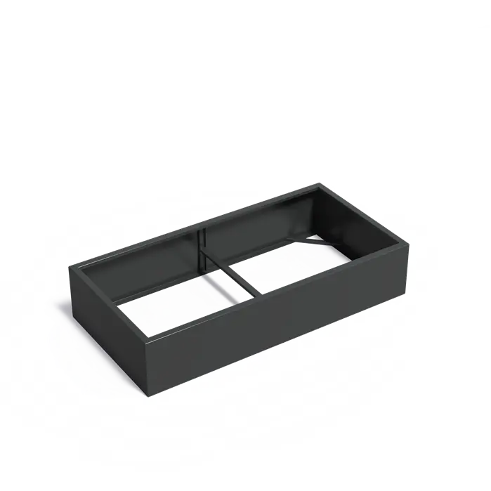 Donica CAREZZ bez dna ALU 2000x1000x400