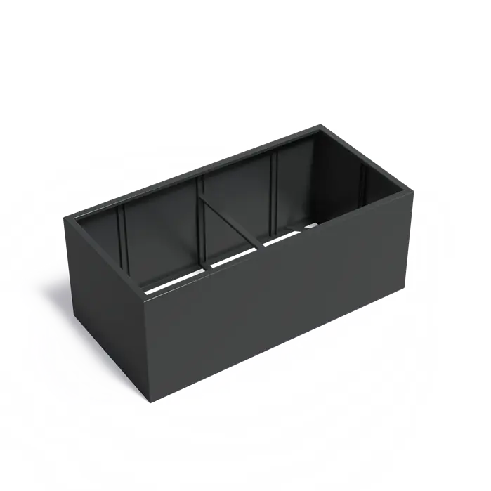 Donica CAREZZ bez dna ALU 2000x1000x800