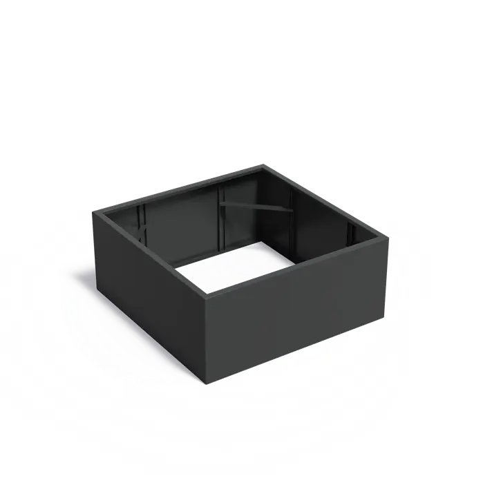 Donica CAREZZ bez dna ALU 1400x1400x600