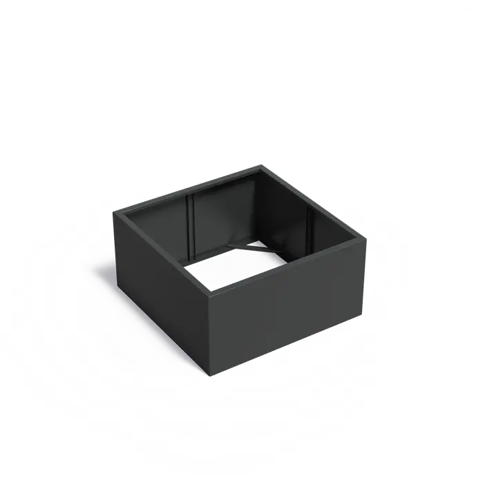 Donica CAREZZ bez dna ALU 1200x1200x600